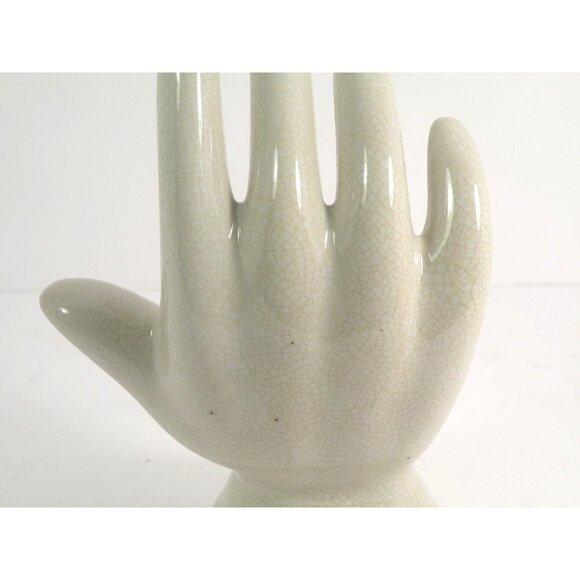 Ceramic Palmistry Hand With Labeled Lines For Fortune Telling or Funky Cool Déco - Picture 5 of 11